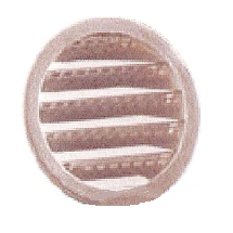 VENT ALUM WHT 3" ROUND