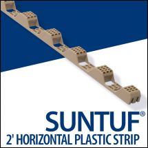 HORIZONTAL PVC CLOSURE SUNTUF 6/PCK 24" EA