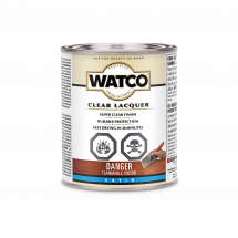 WATCO LACQUER 946ml CLEAR SATIN