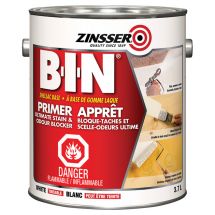 ZINSSER BIN PRIMER 3.78L WHITE