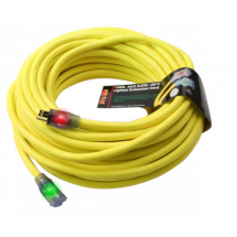 CORD EXTENSION PRO GLO 10/3 x 100'/30m YEL SGL